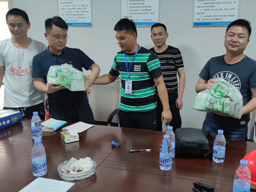 戰(zhàn)酷暑，保安全，梅溪湖建設(shè)開(kāi)展年中大檢查暨送清涼慰問(wèn)活動(dòng)